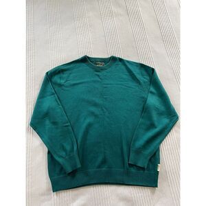 Men's Woolrich Sweater - Moroccan Blue - Large - Like New